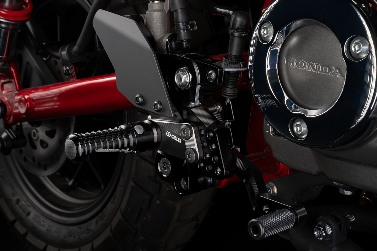 Adjustable Rearset - AS31GT - Black - Suzuki 2008 - 2020