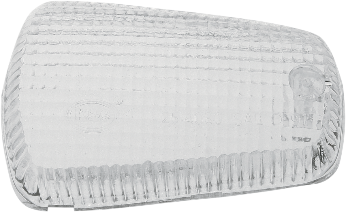 Replacement Turn Signal Lens - Clear 1986 - 2015
