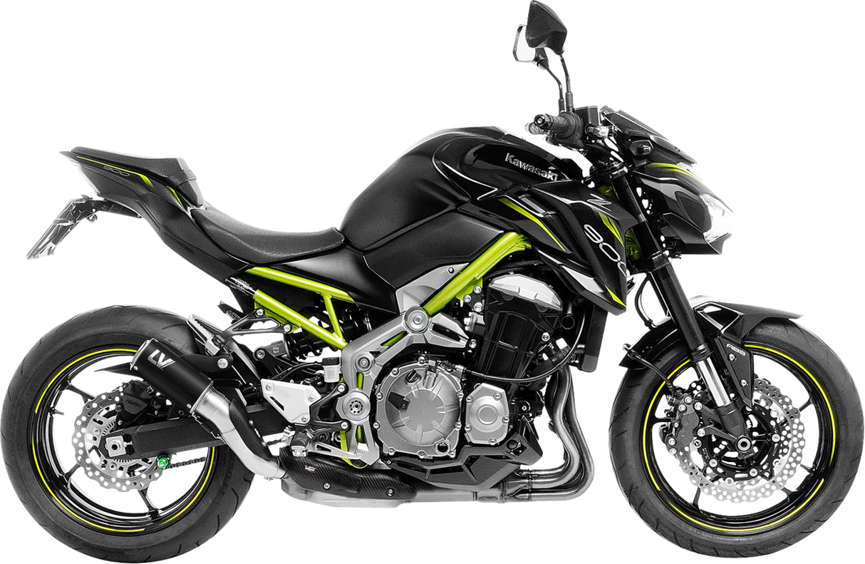 LV Corsa S Black Edition Slip-On Muffler - Kawasaki Z 900 2017 - 2024