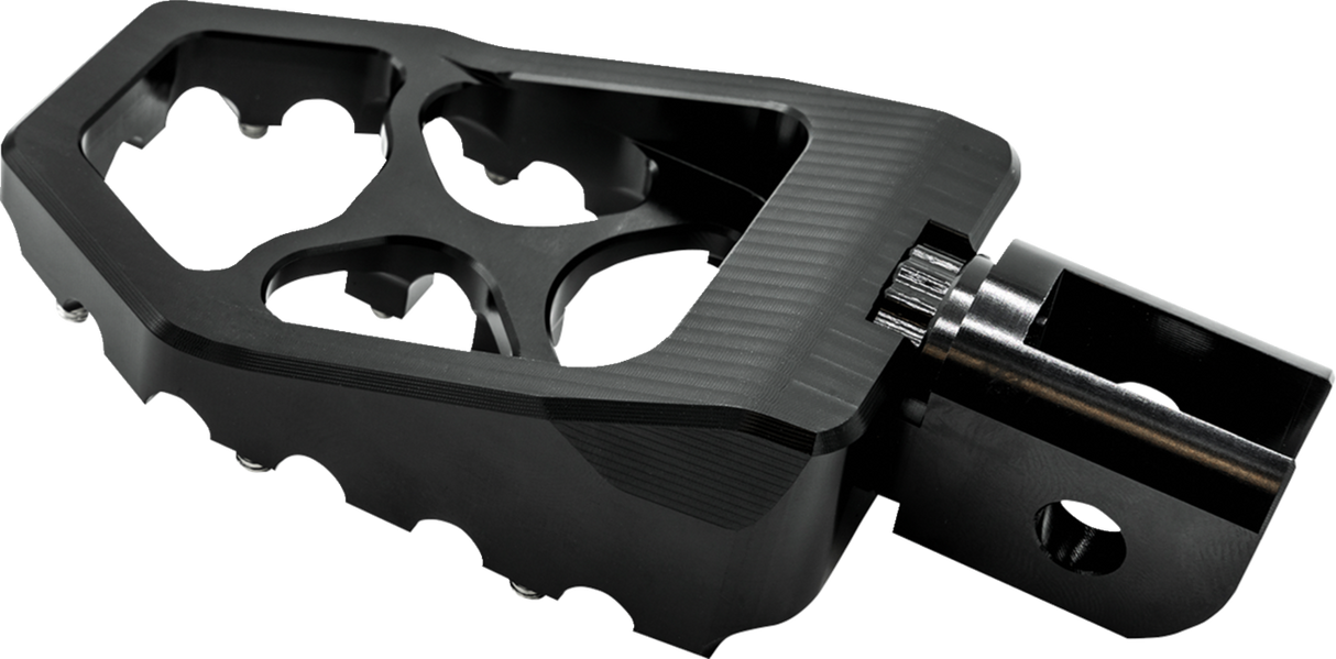 MX Evolution Driver Pegs - Black - Softail 2018 - 2024