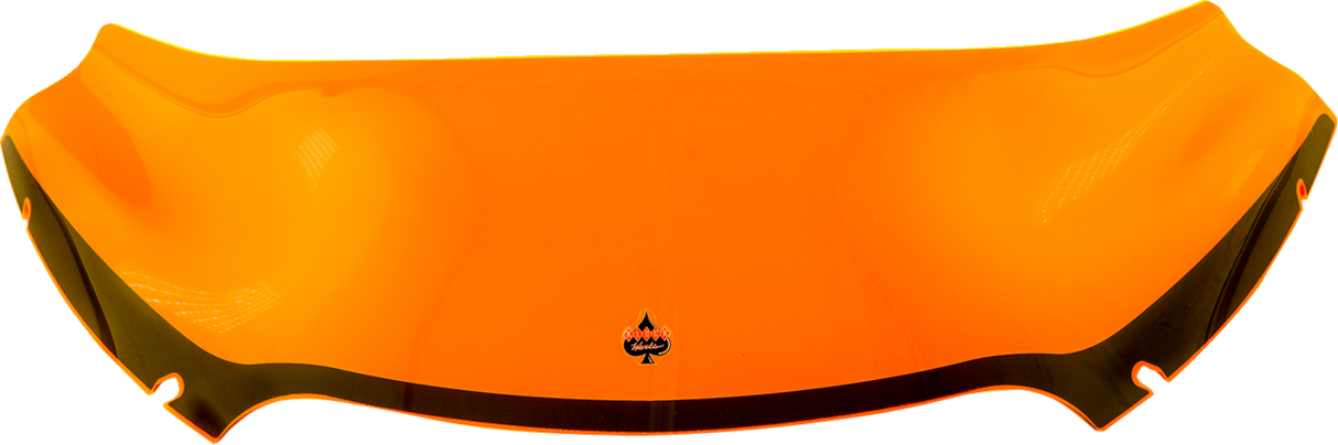 Kolor Flare™ Windshield - 6\" - Orange Ice - FLTR 2015 - 2023