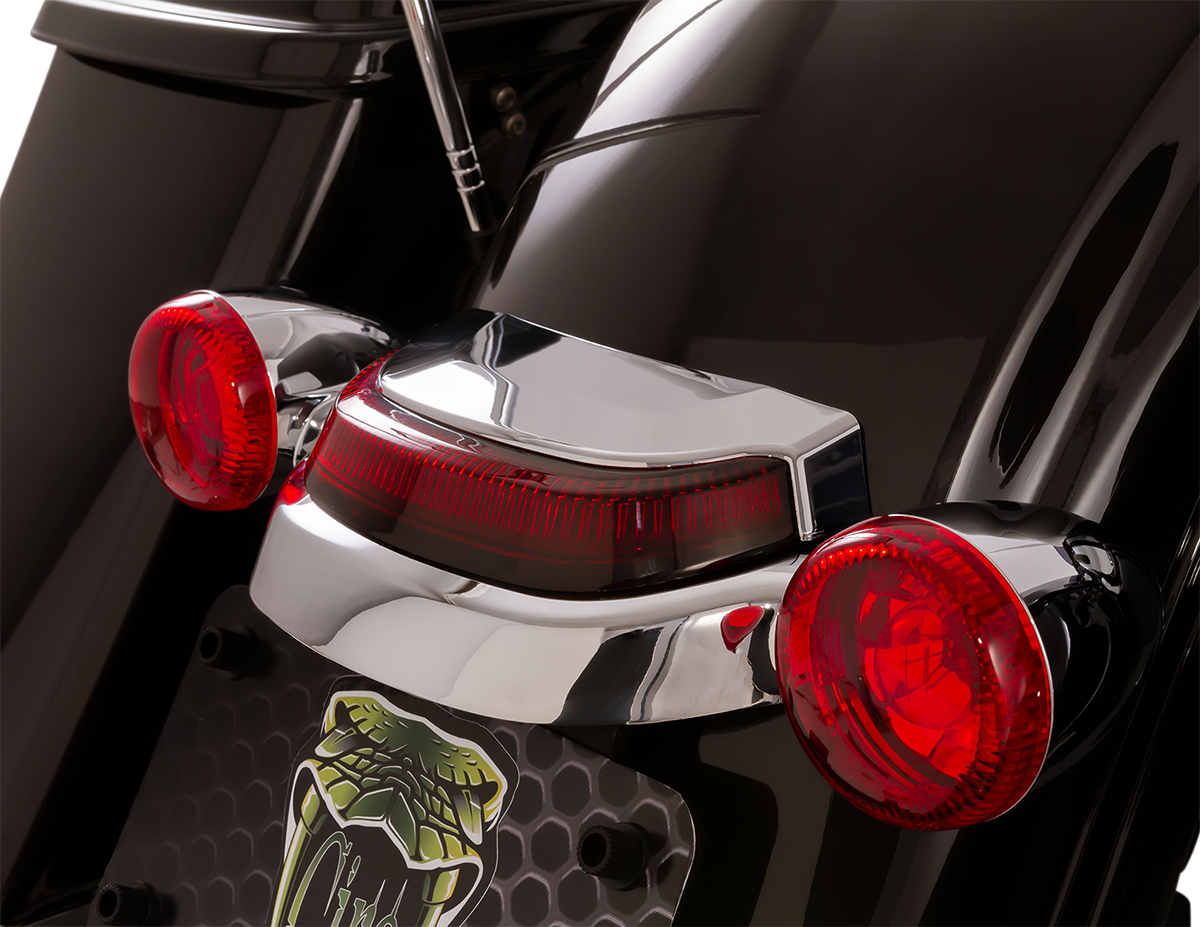 Taillight - Red - Chrome 2014 - 2021