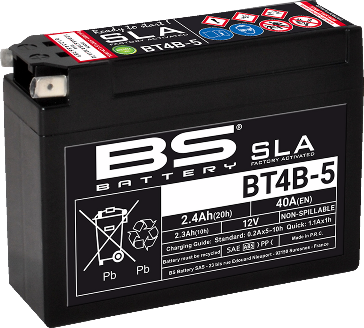 Battery - BT4B-5 (YT) 2006 - 2021
