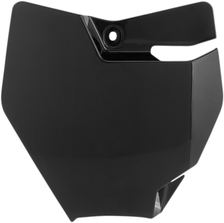 Front Number Plate - Black 2016 - 2023