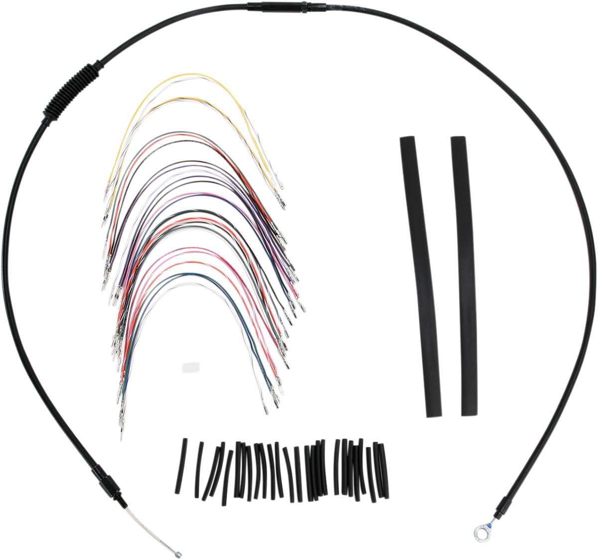 Control Kit - 13\" Ape Hanger Handlebars - ABS 2008 - 2013