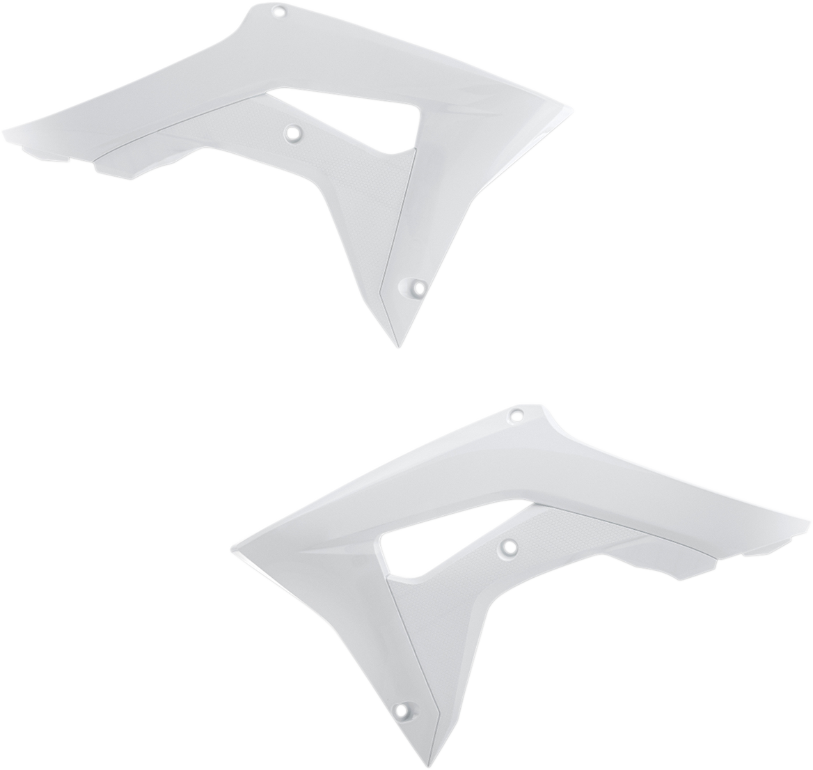 Radiator Shrouds - White 2017 - 2021