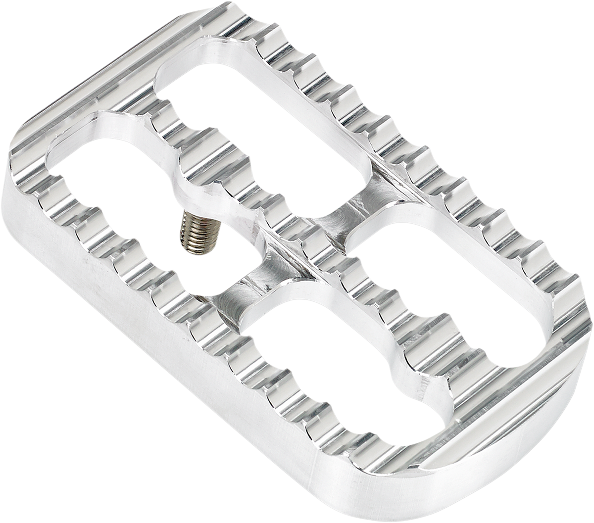 Brake Pedal Cover - Silver - Serrated 1999 - 2023