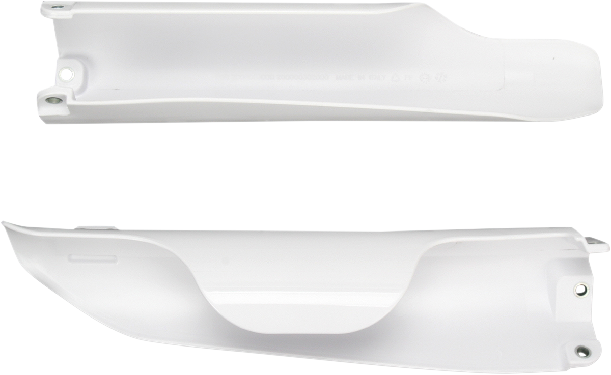 Lower Fork Covers - White 2005 - 2007
