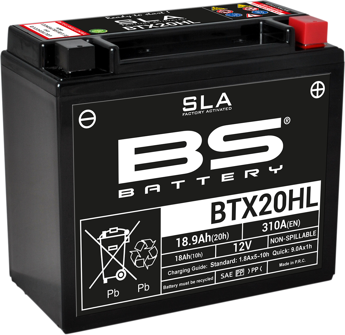 Battery - BTX20HL (YTX) 1979 - 2023