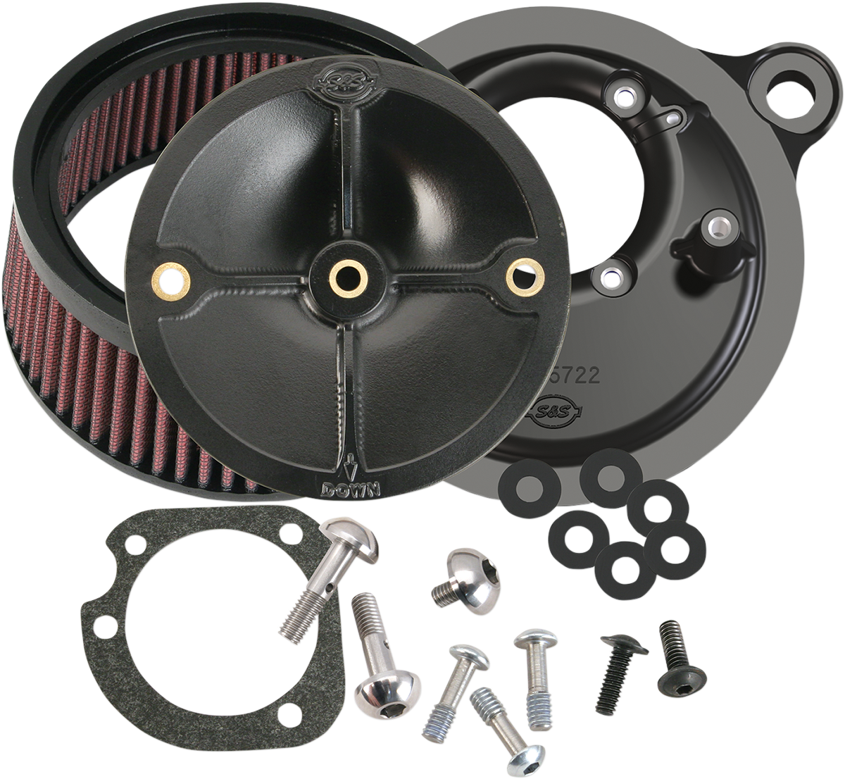 Super Stock™ Stealth Air Cleaner Kit - Black 1999 - 2006