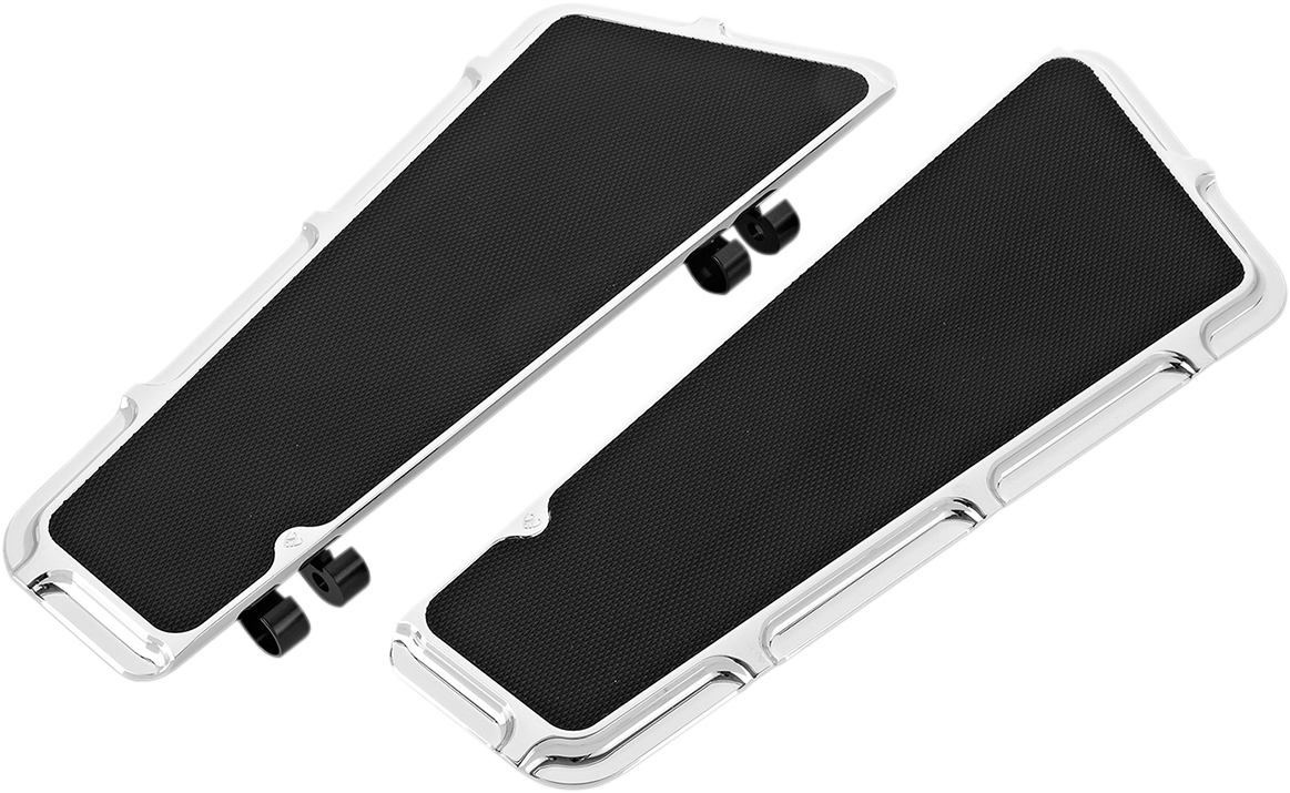 Driver Floorboards - Chrome - Beveled 1980 - 2022