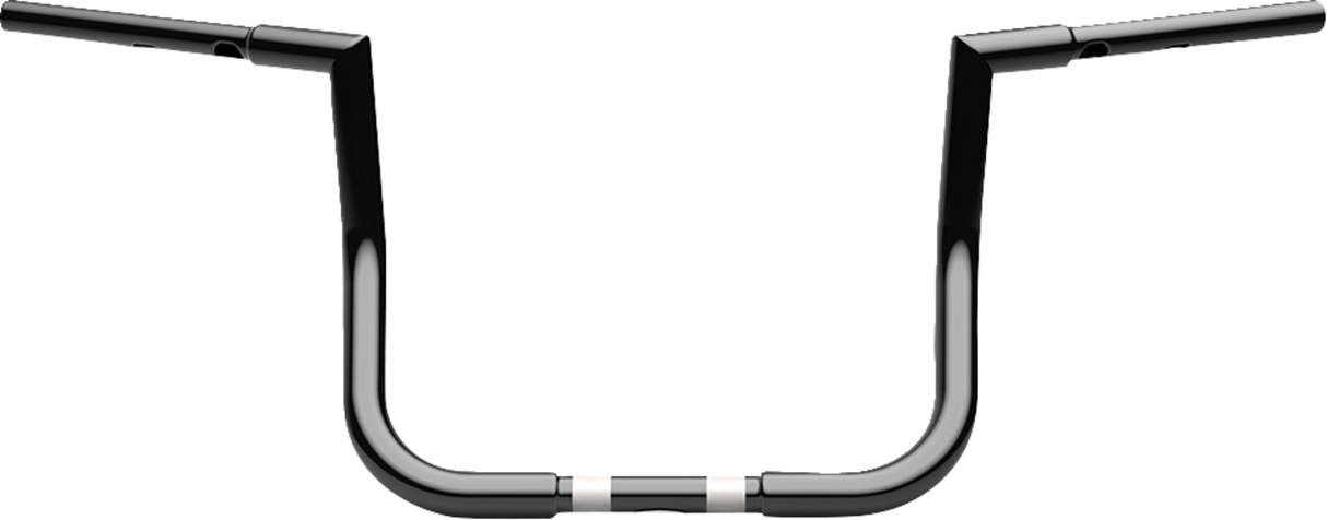 1-1/4\" Twin Peaks Touring Handlebar - 12\" - Black 2023 - 2024