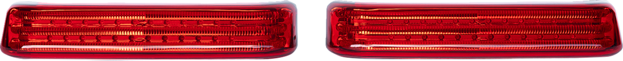 Saddlebag Lights - Black/Red 1997 - 2013