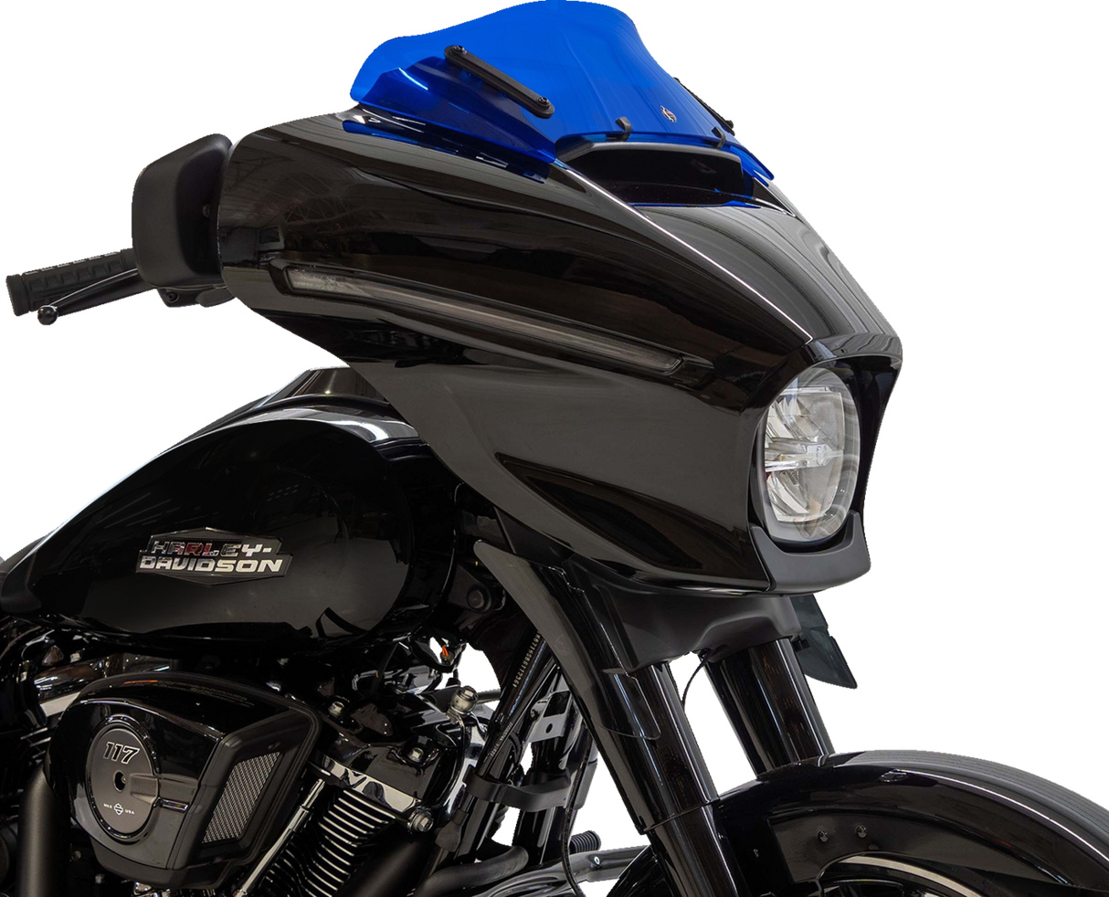 Kolor Flare™ Windshield - 6-1/2\" - Blue - FLHX 2023 - 2025