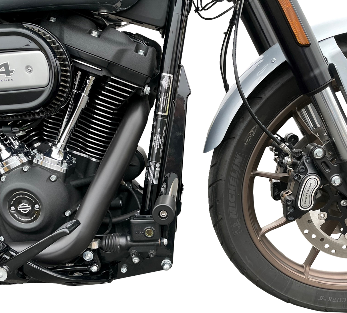 Engine Guards - Front - Black - Softail 2018 - 2023