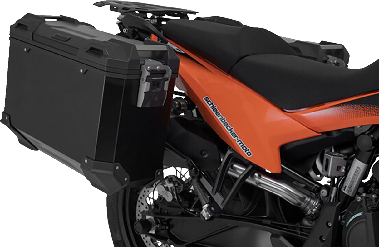 TRAX ADV Aluminum Case System - Black - KTM Adventure 790/890/SMT 890 \'19-\'24 2019 - 2024