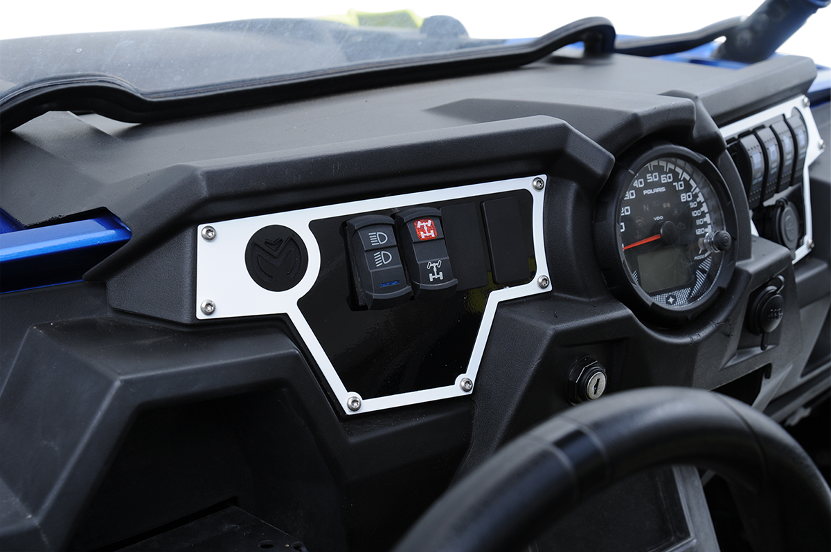 Dash Plate - Large - Left - White 2015 - 2019