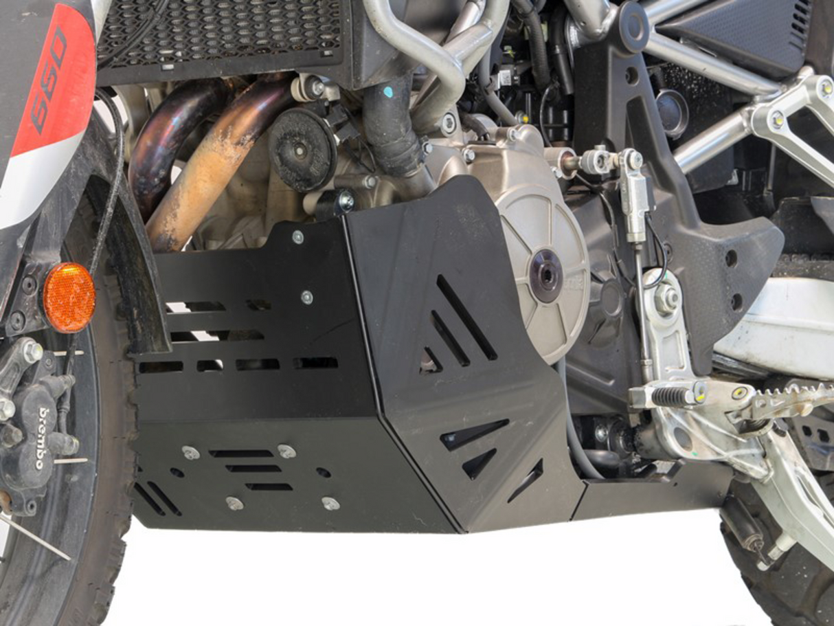 Adventure Skid Plate - Black - Aprilla - Tuareg 660 2022 - 2023