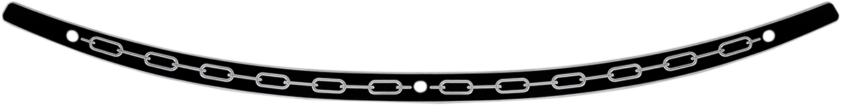 Windshield Trim - Black - Chain - FLH \'96-\'13 1996 - 2013