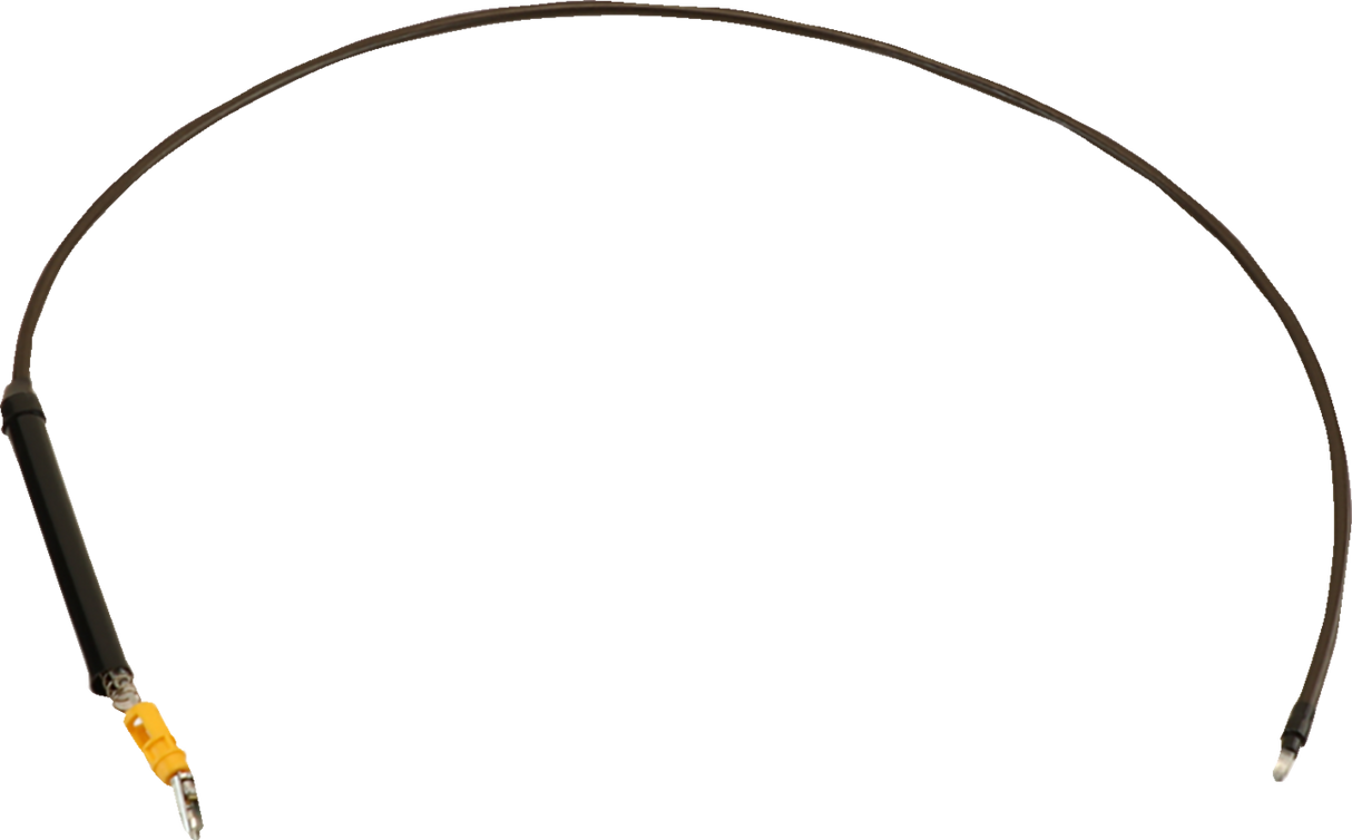 Midnight Braided Clutch Cable - 18\"-20\" Ape Hanger Handlebars - \'23-\'24 Touring 2023 - 2024