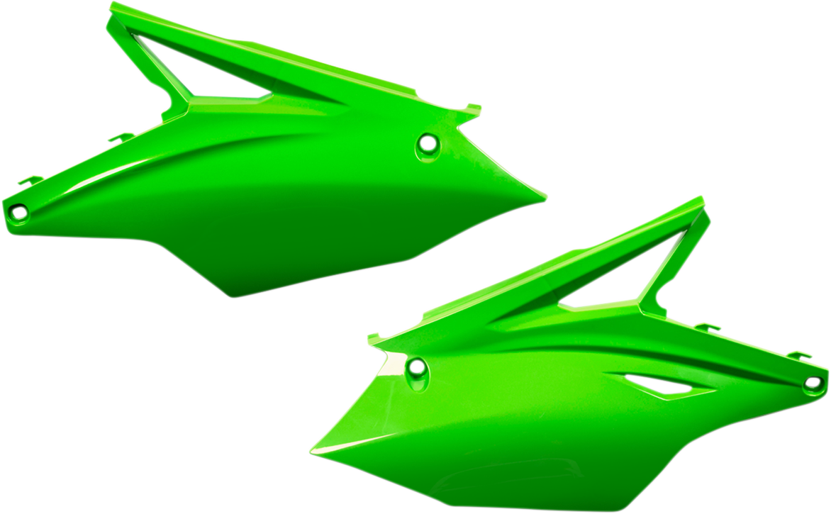 Side Panels - Fluorescent Green 2016 - 2018