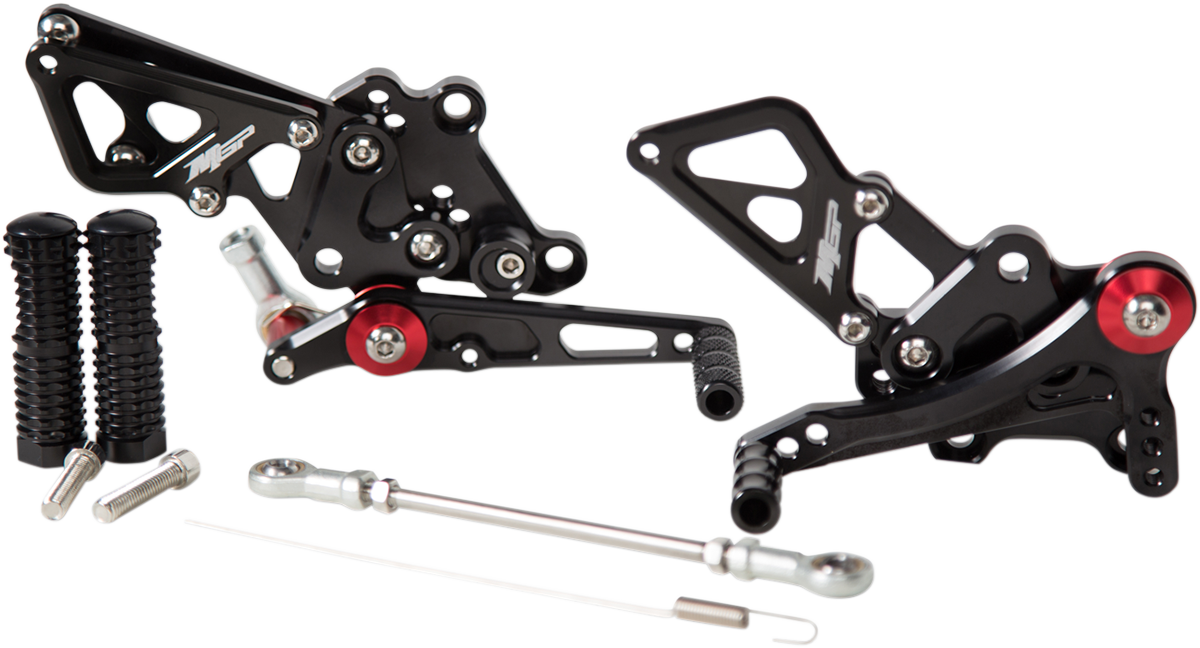 MGP Rearset - Black - Kawasaki 2008 - 2017