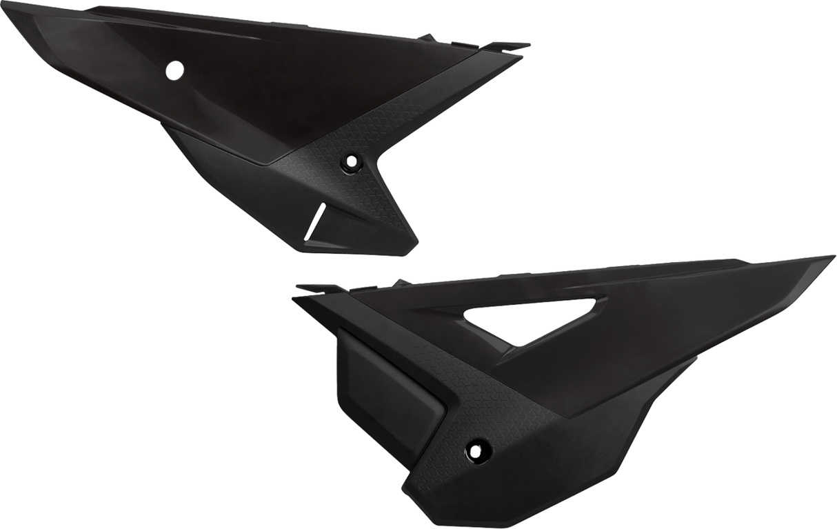 Side Panels - Bkack - Honda - CRF 250 R/RX 2022 - 2024