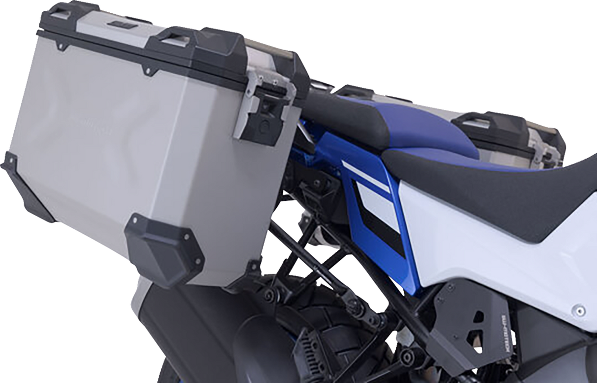 TRAX ADV Aluminum Case System - Silver - Suzuki V-Strom 1050 DE \'23-\'24 2023 - 2024
