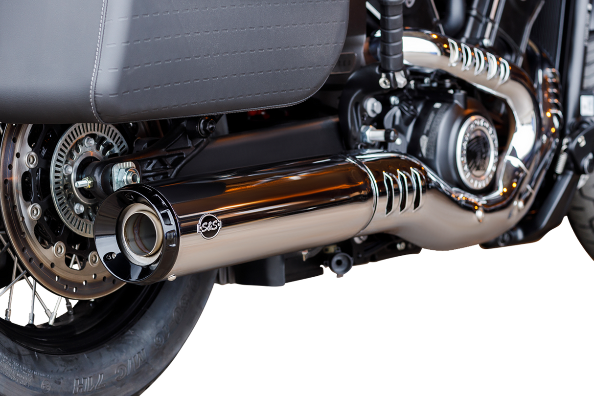 Grand National Slip-On Mufflers - Chrome - 50-State 2025 - 2025