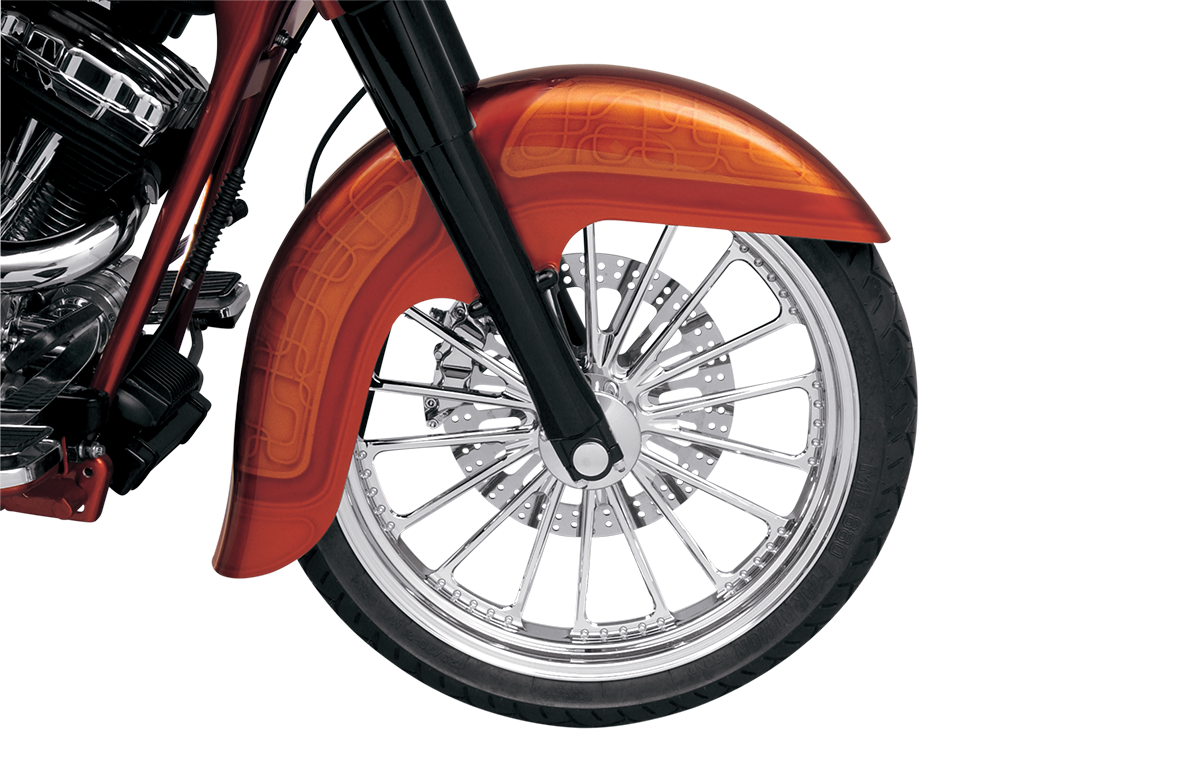 Benchmark Front Fender Kit - Non-Raked - Steel - 21\" 2014 - 2023