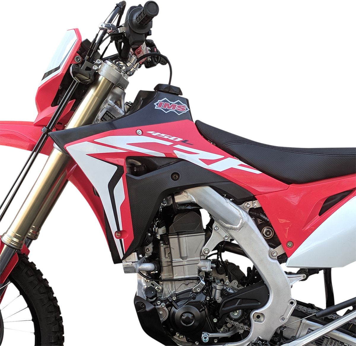 Large-Capacity Gas Tank - Black - Honda - 3.0 Gallon 2019 - 2022