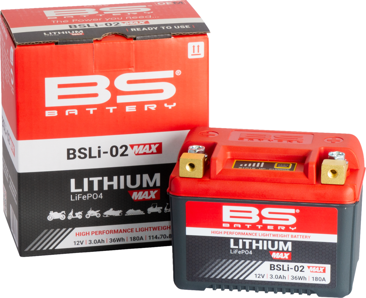 Lithium Max Battery - BSLi-02 2017 - 2023