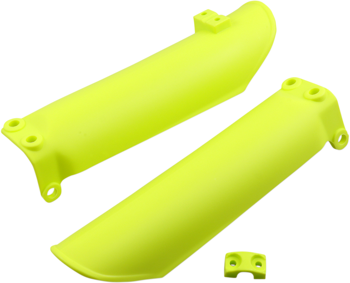 Lower Fork Covers for Inverted Forks - Yellow 2017 - 2023
