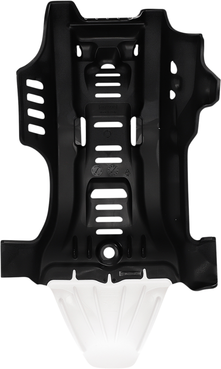 Skid Plate - Black/White - Gas Gas | Husqvarna | KTM 2019 - 2023