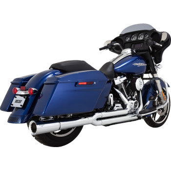 VANCE & HINES 1800-2571 Pro Pipe 2-into-1 Exhaust System - Chrome