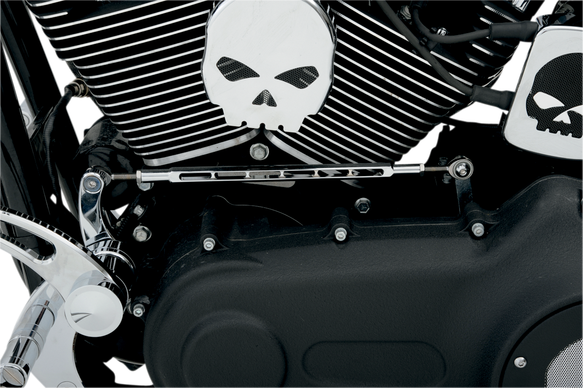 Stalker Shiftrod Linkage - Chrome 1986 - 2023