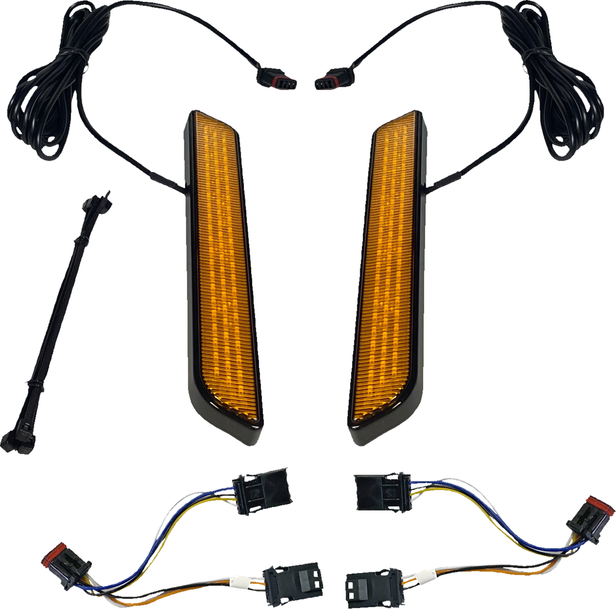 LED Fork Light - Amber - Black 2014 - 2024