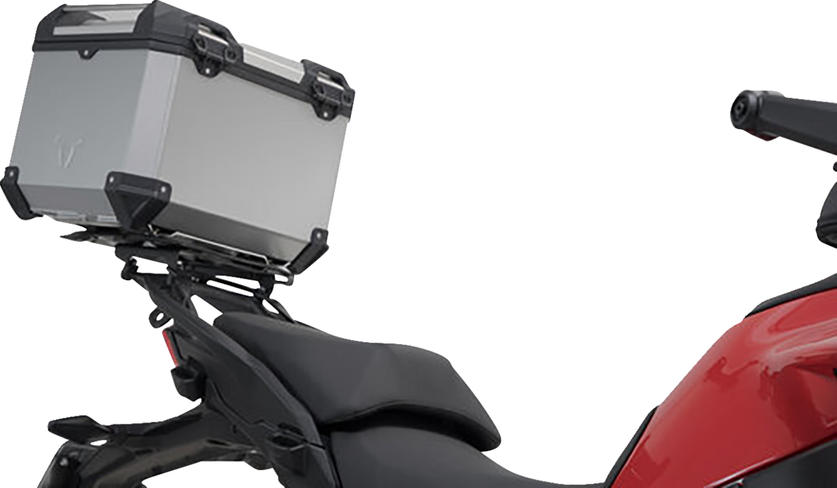 TRAX ADV Top Case System - Silver - Ducati Multistrada V4 \'21-\'24 2021 - 2024