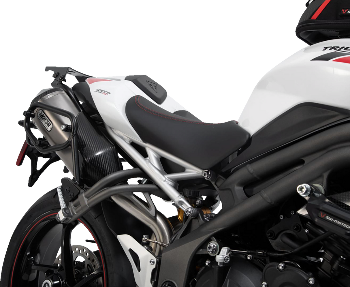 SysBag Side Bag System - Black - Triumph T100/T120 \'16-\'24 2016 - 2024
