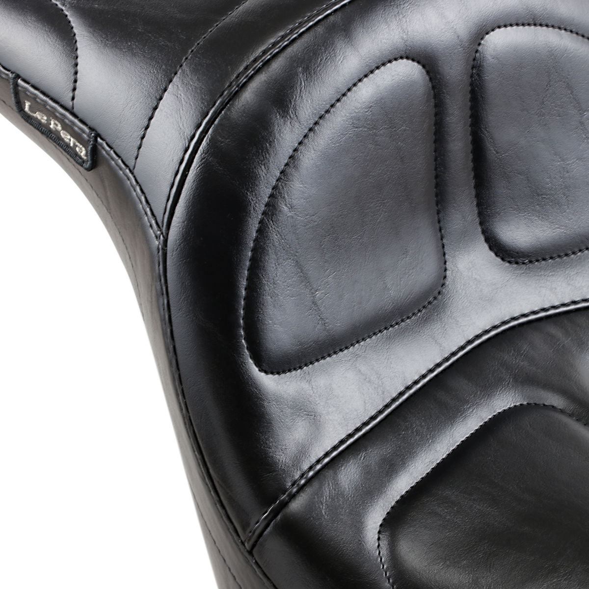 Maverick Daddy Long Legs Seat - Black - Stitched - FL/FX \'06-\'17 2006 - 2017