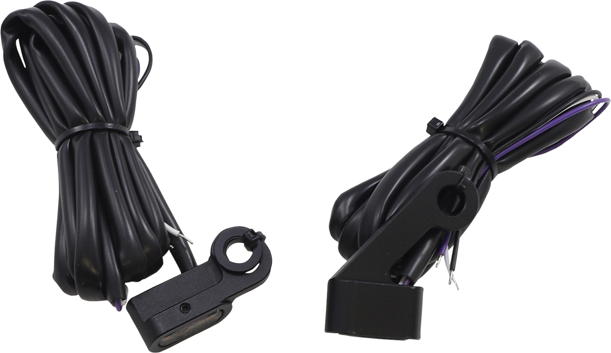 Marker Lights - Amber/White - Smoke Lens - Matte Black 2014 - 2022