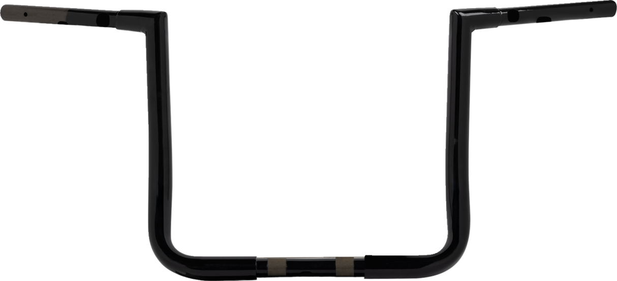 Pre-Wired Twin Peaks Handlebar - 1-1/4\" x 14\" - Black 2023 - 2024