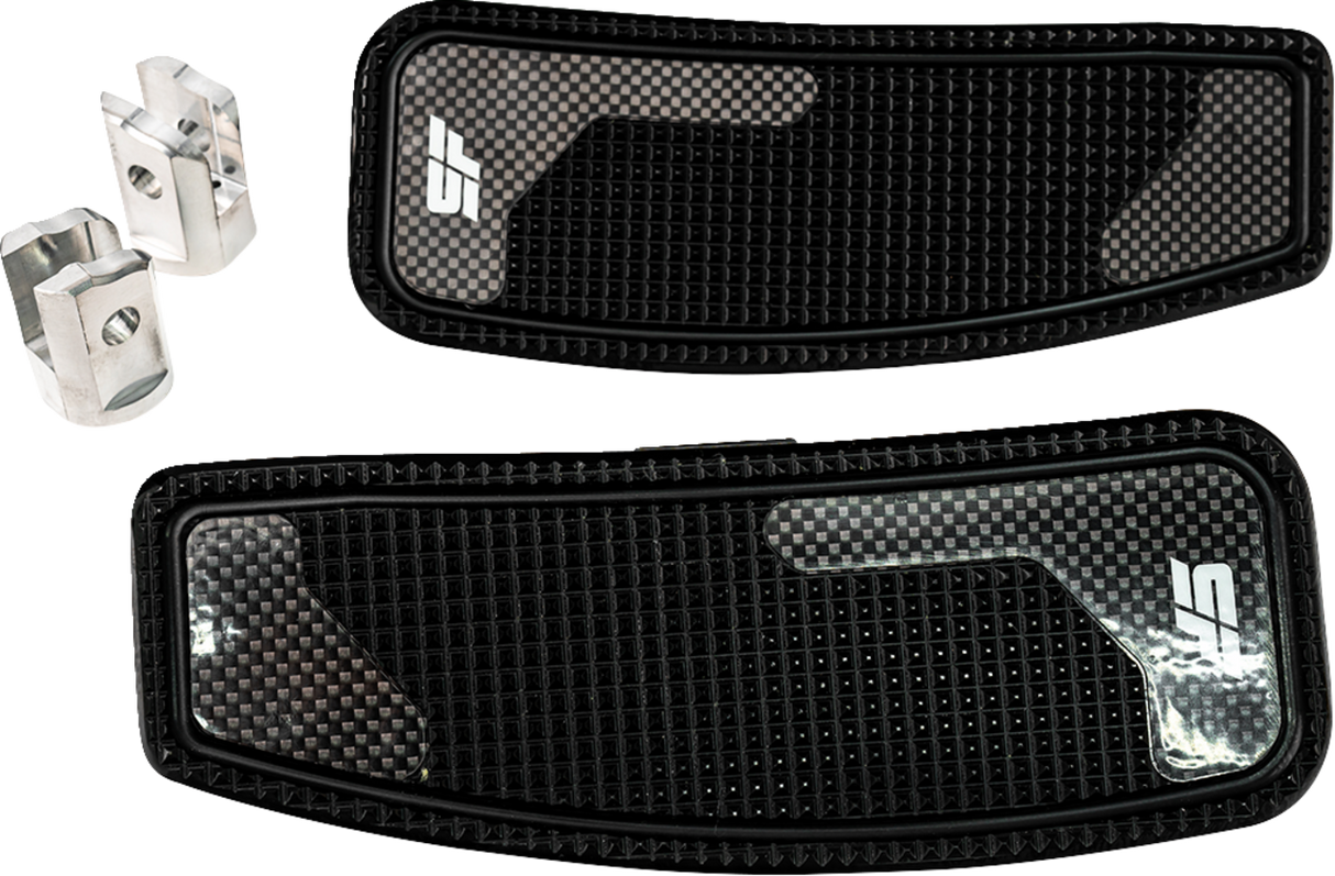 Mini Driver Floorboards - Black Anodized - Softail 2018 - 2023