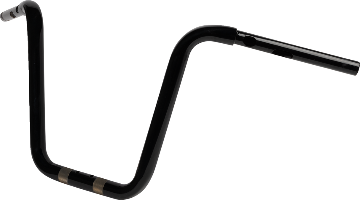 Handlebar - Twin Round - 1-1/4\" x 12\" - Black 2023 - 2024