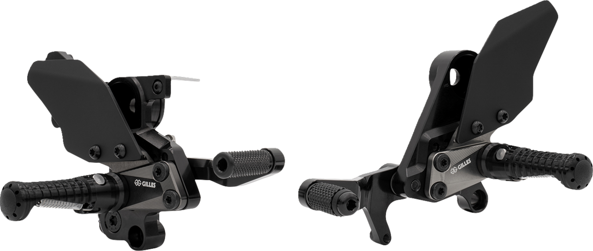 Adjustable Rearset - AS31GT - Black - Suzuki 2008 - 2020