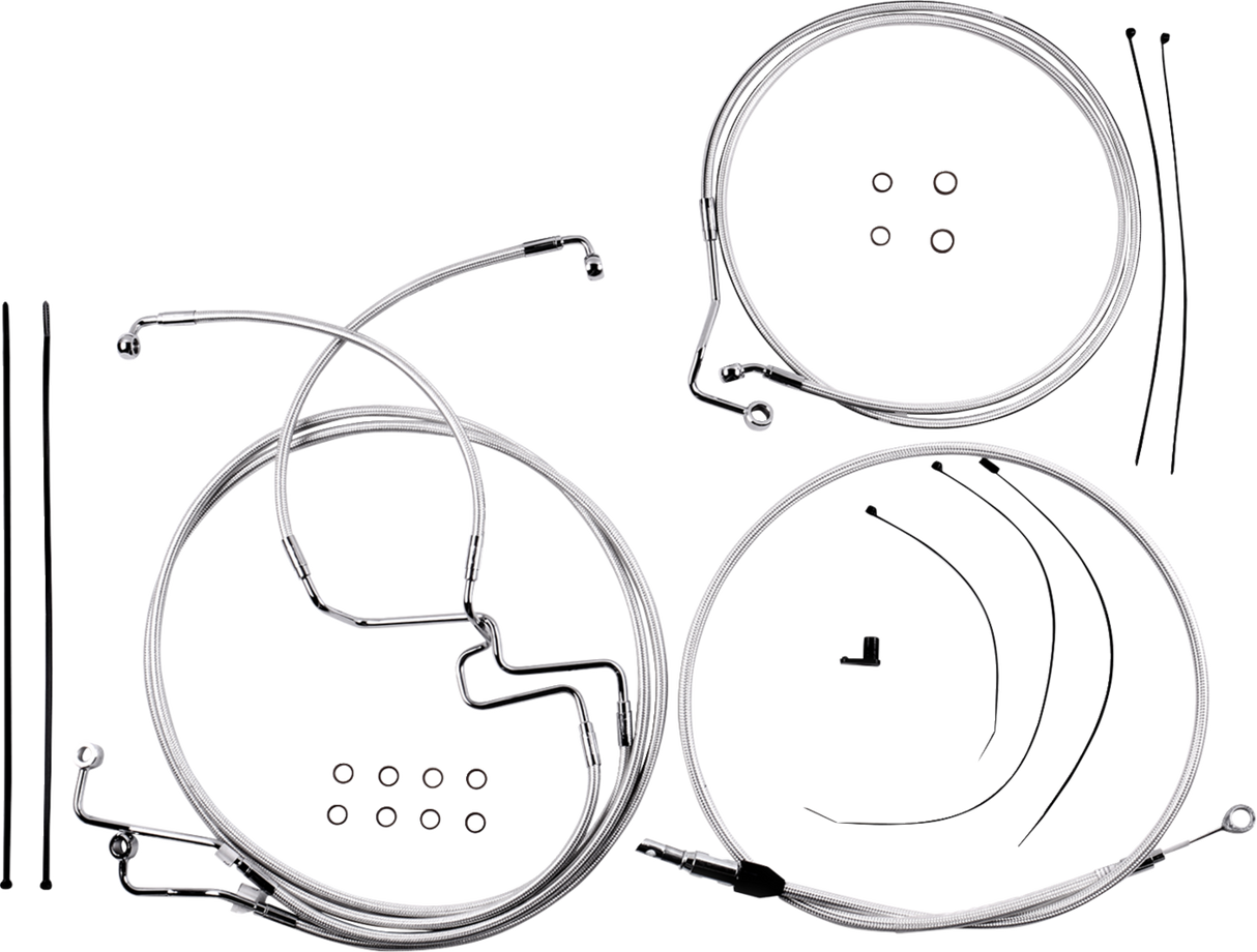 Sterling Chromite II® Designer Handlebar Installation Kit - 8\" - \'21-\'23 FLTR 2021 - 2023