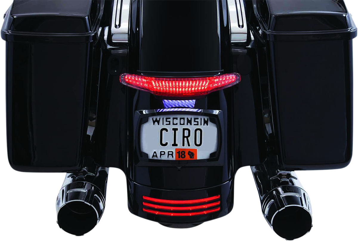 Taillight/License Plate Holder - Black 2010 - 2020