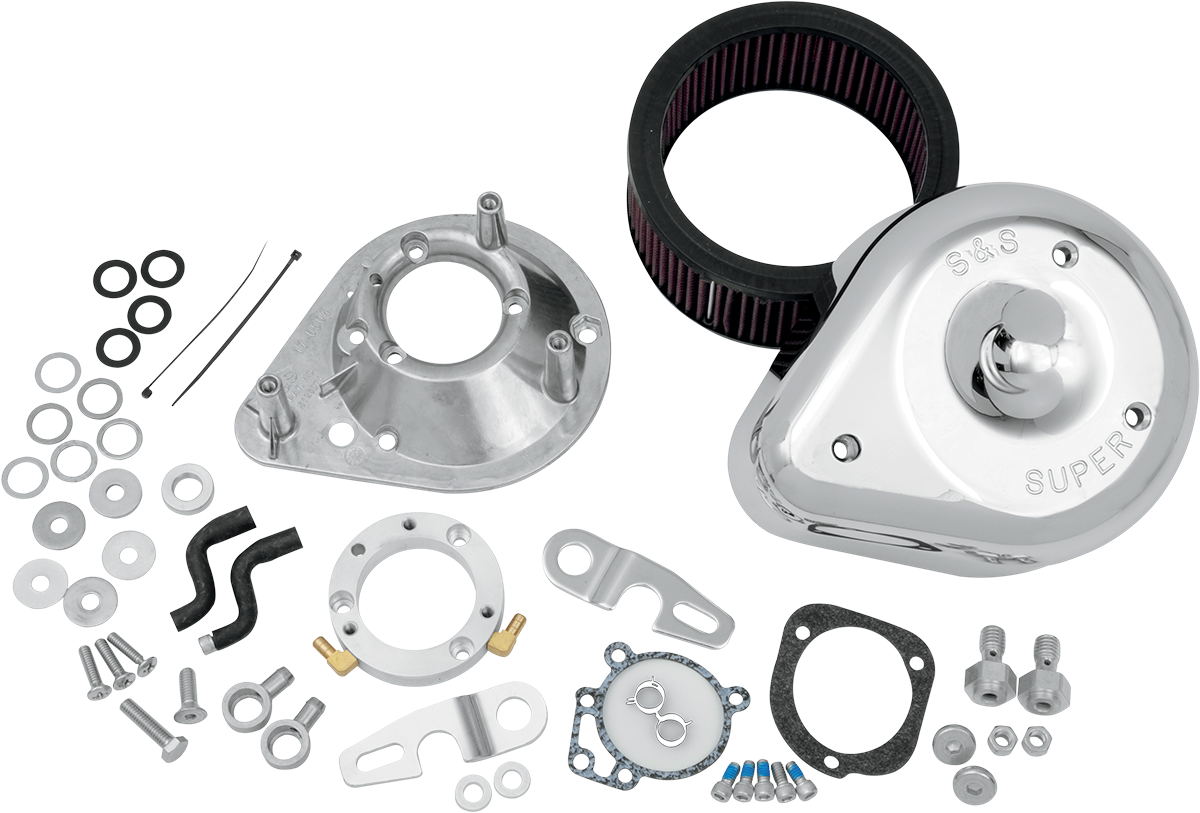 Teardrop Air Cleaner Kit - Chrome 1991 - 2006