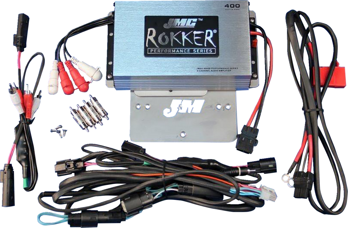 400 W 4-Channel Amplifier Kit -\'16-\'23 FLTRU/FLTRK 2016 - 2023