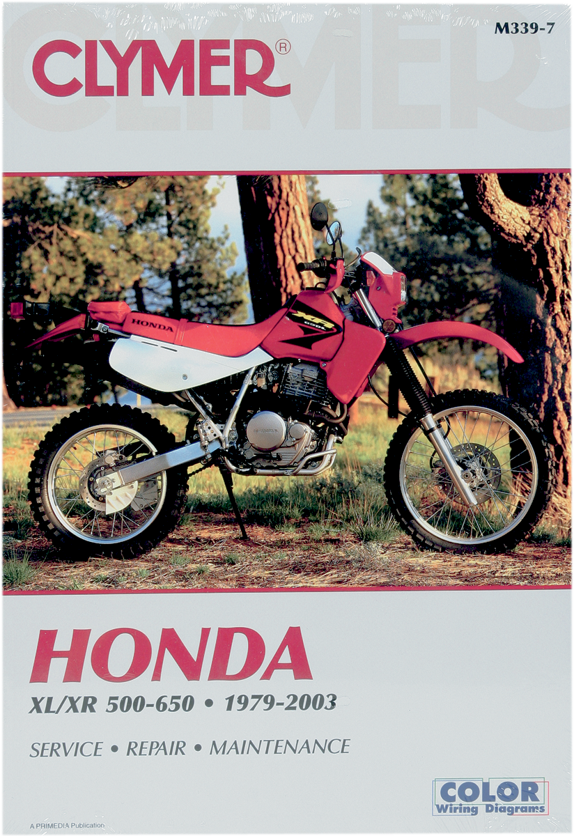 Manual - Honda XL/XR 500/600 1979 - 1990
